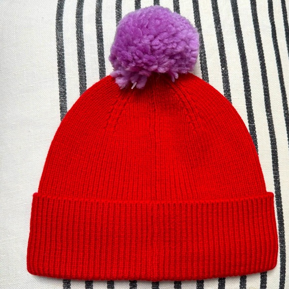 Coach beanie with pom! - Picture 2 of 2
